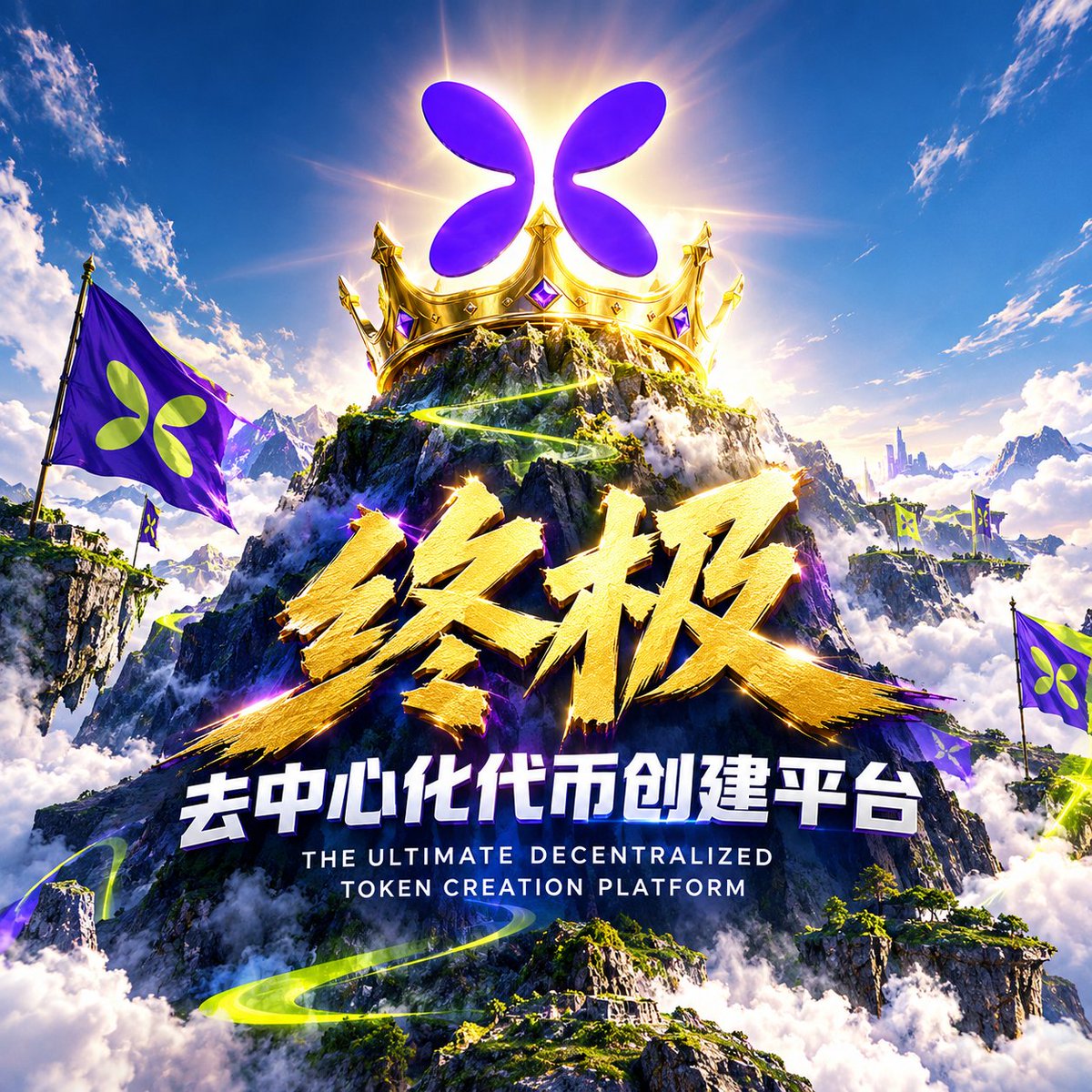 0xLTGaba's tweet photo. 蝴蝶更新了官网，官网展示了flap对自己的评价，终极去中心化代币创建平台（ultimate）
“终极”的意思是最终、达到极点或最高峰
让我们发送“终极”并到达BSC所有MEME中的市值最高峰 https://t.co/wqJYuFwmrl