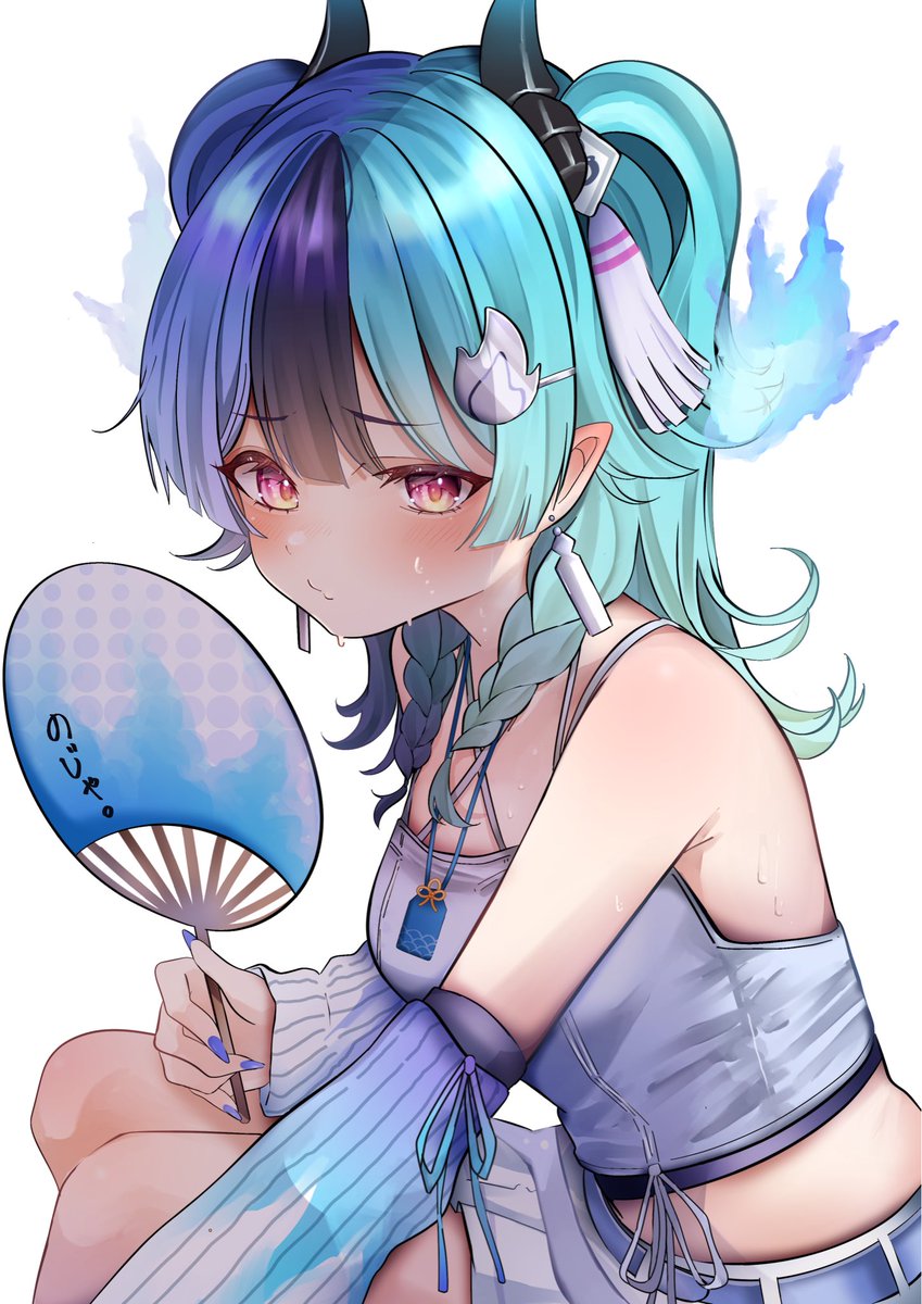 _honnoshiori_'s tweet photo. 夏は苦手なのじゃ。
#めら組絵図 https://t.co/2fdvUuJqYk
