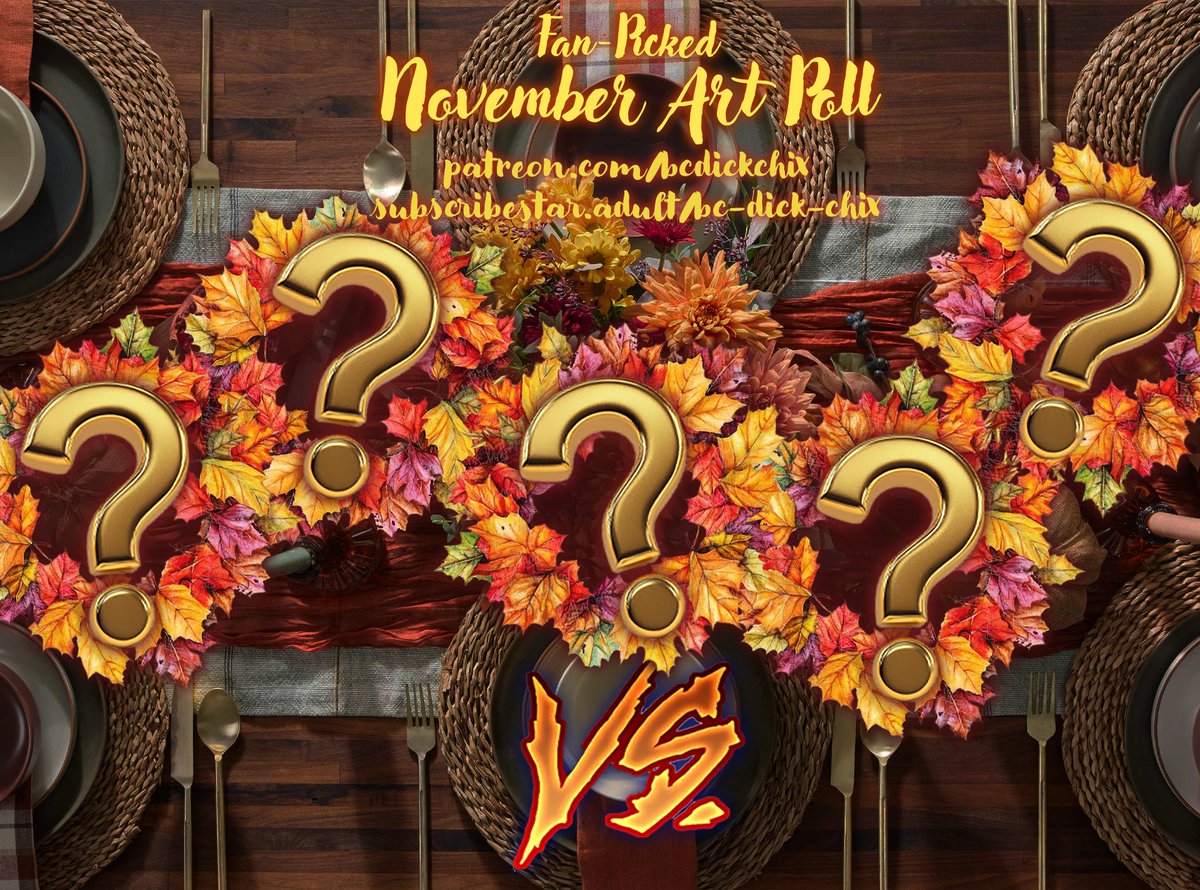 BcdChix's tweet photo. Submitions for the November fan-submitted-character-poll are now open for $10 patrons. Submit your ladies, and make em count! This is the 25th poll, and the 4 year anniversary of the polls in general! https://t.co/kAVkmalohA