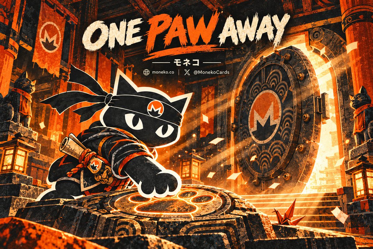 MonekoCards's tweet photo. An ancient vault.
A paw-shaped seal.
Moneko looked at the lock.
Then at his paw.

Finally. Technology designed for him.
One touch—and the mountain filled with light.

solana:82CfUnavgMwUzY1UkUnWpqKMRPqoBuSb15VnEjn1yx9a モネコ
https://t.co/4x9XYidIvU https://t.co/4HrtIZBVTw