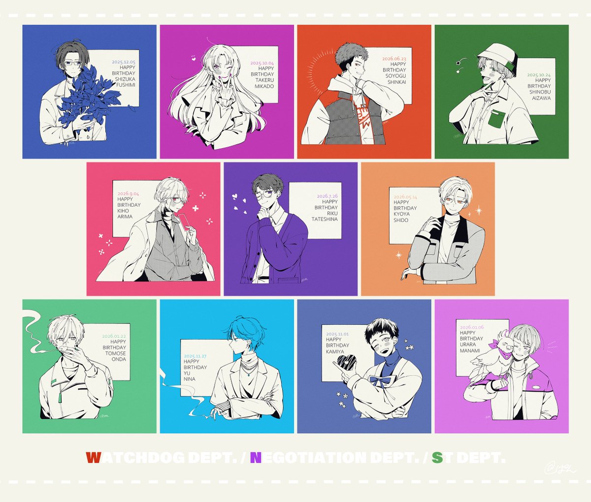 pan_bmc's tweet photo. 全員分のバースデーお祝い揃った🎂
21人みんな当日にお祝いできたので満足☺️🎉 https://t.co/2qrKQg6RtF