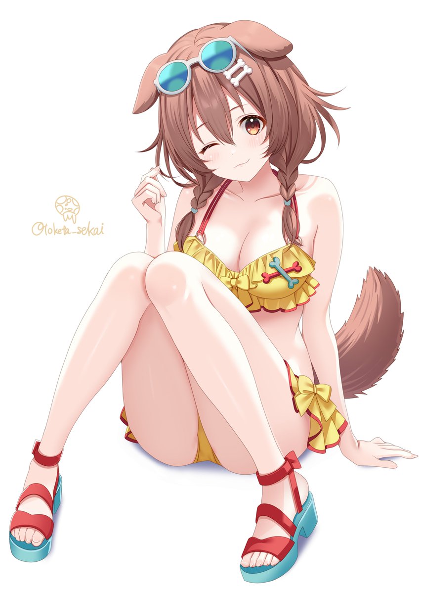 toketa_sekai's tweet photo. ころさん～！⛱️🎉 #できたてころね https://t.co/N9Mef6D6WF