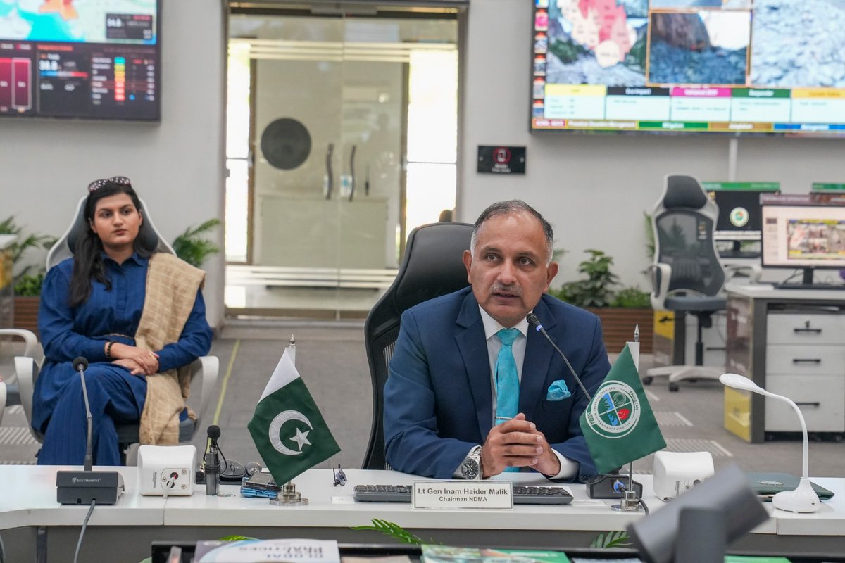 ndmapk's tweet photo. The National Disaster Management Authority (NDMA), conducted a technical session titled “Building Resilience from the Ground Up – Planning, Architecture and Climate-Responsive Infrastructure”.

#NDMA #DisasterManagement #Pakistan #ClimateChange #DRR https://t.co/b6qYP7ZAsX