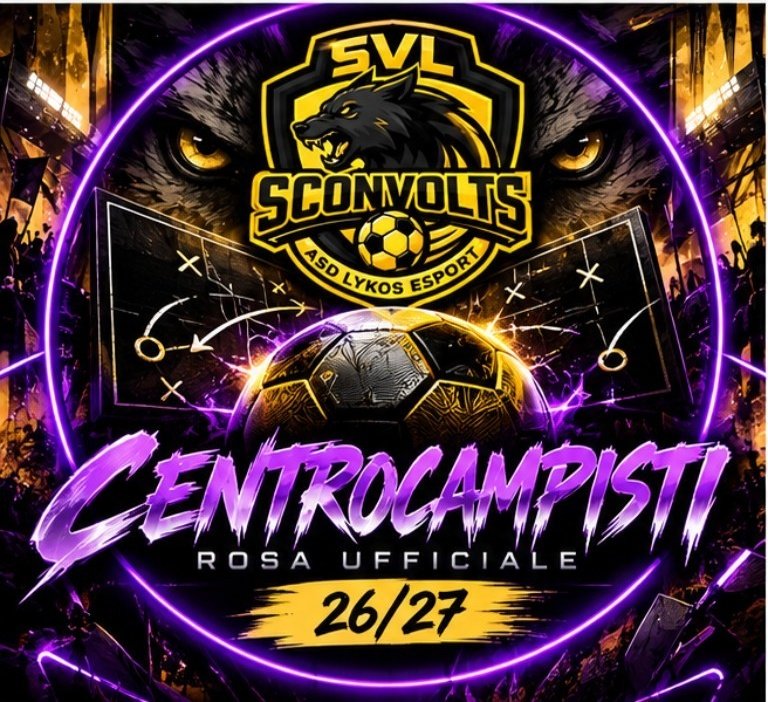 SVLSconvolts's tweet photo. Il centrocampo per la stagione 26/27🔥
#svlsconvolts https://t.co/3G1hl8MELy