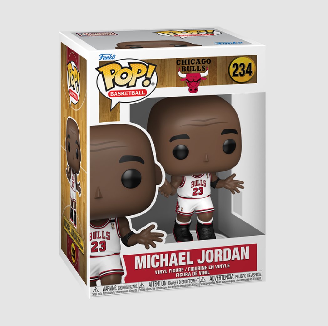 SOLELINKS's tweet photo. Ad: Chicago Bulls Michael Jordan #23 'Shrug' Funko Pop! on Fanatics => https://t.co/ag8nnXdN0B https://t.co/cVftNtG7io