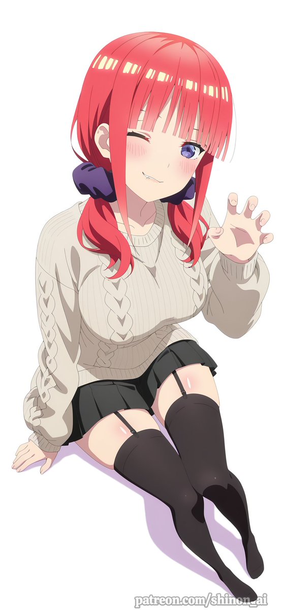 shinon_ai08's tweet photo. 中野二乃 / Nino Nakano
五等分の花嫁 / SFW illustration. https://t.co/hM2z4v4bLT