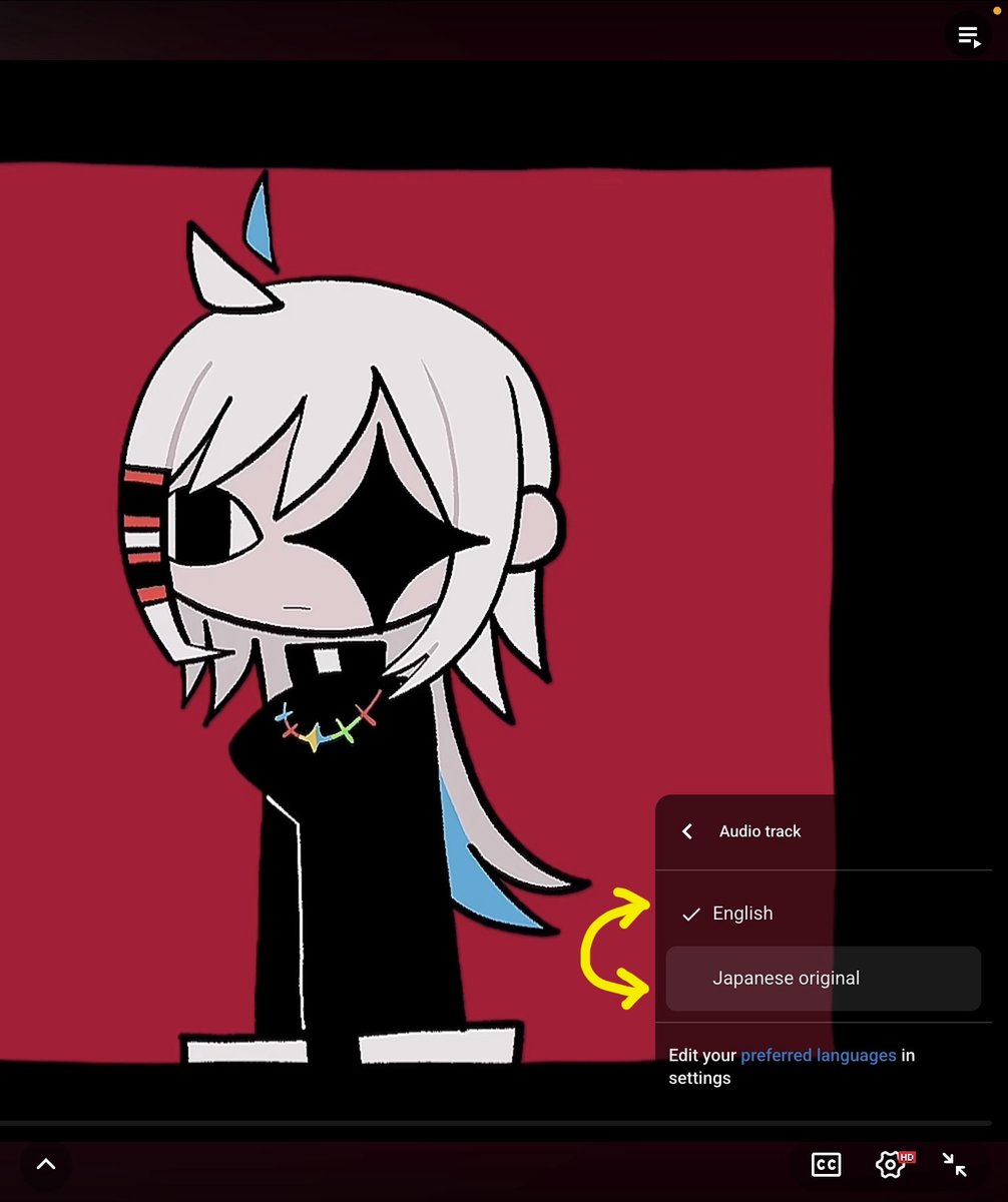 OddSynthGirl's tweet photo. アクマバライの英語吹き替え版を作りました！
設定から日本語と英語を切り替えられるよ〜！
https://t.co/gQubLjCU8X

歌詞協力：セラ ケセラ様 @5eraKesera https://t.co/FS7tF1HASr