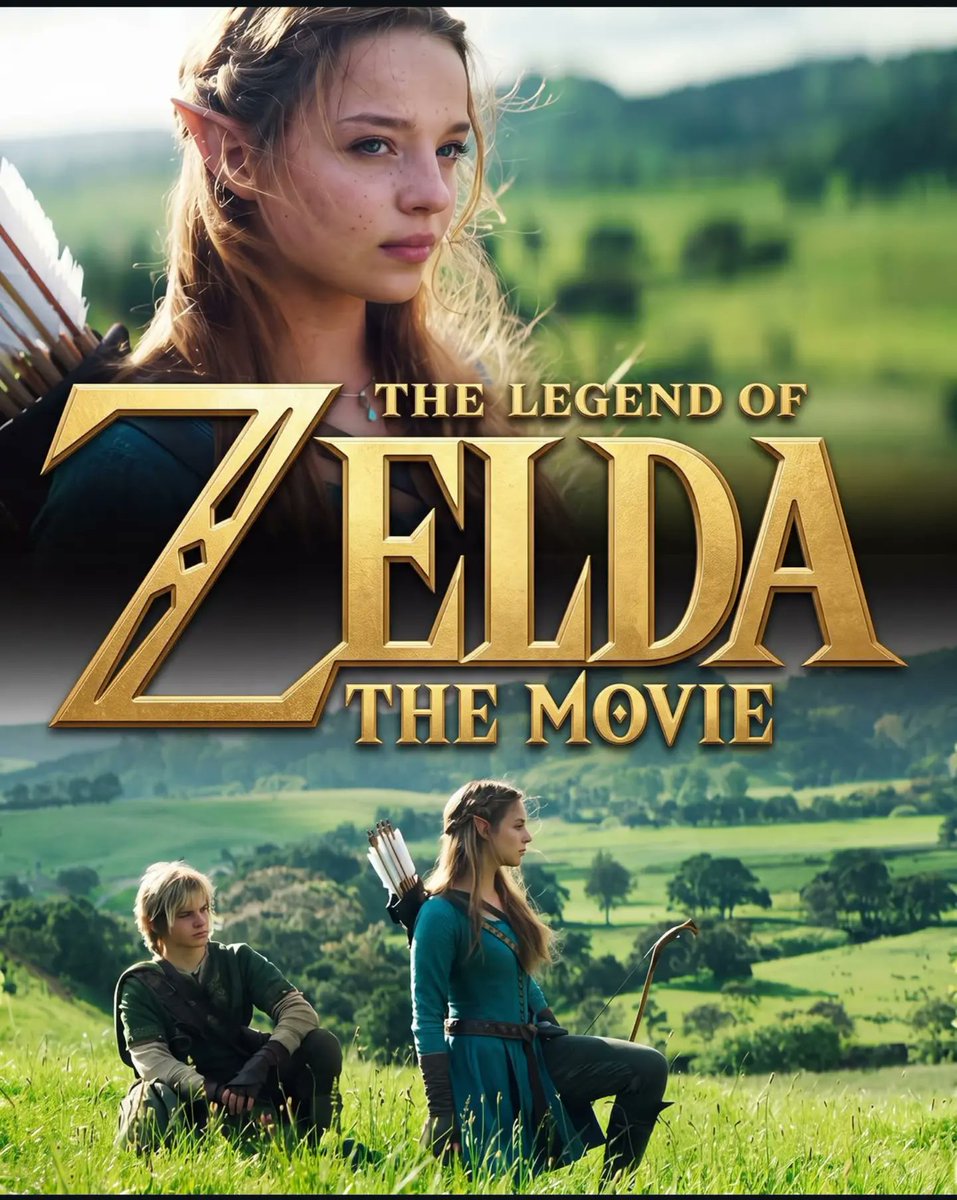 MaryGreew's tweet photo. Photo by La Máscara Geek on September 6, 2026. May be an image of a poster with text reading “ZELDA THE LEGEND OF ZELDA THE MOVIE. https://t.co/q05UCHnPDY