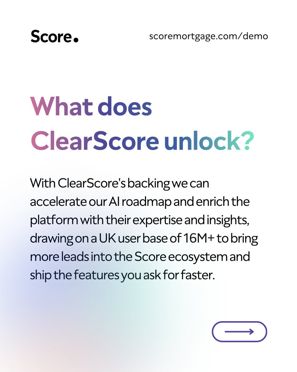 scoremortgage's tweet photo. New name, same platform you trust, now backed by one of the most advanced fintech stacks in the industry. 🚀 https://t.co/At4nDygs0n