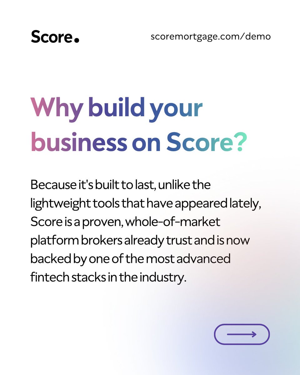 scoremortgage's tweet photo. New name, same platform you trust, now backed by one of the most advanced fintech stacks in the industry. 🚀 https://t.co/At4nDygs0n