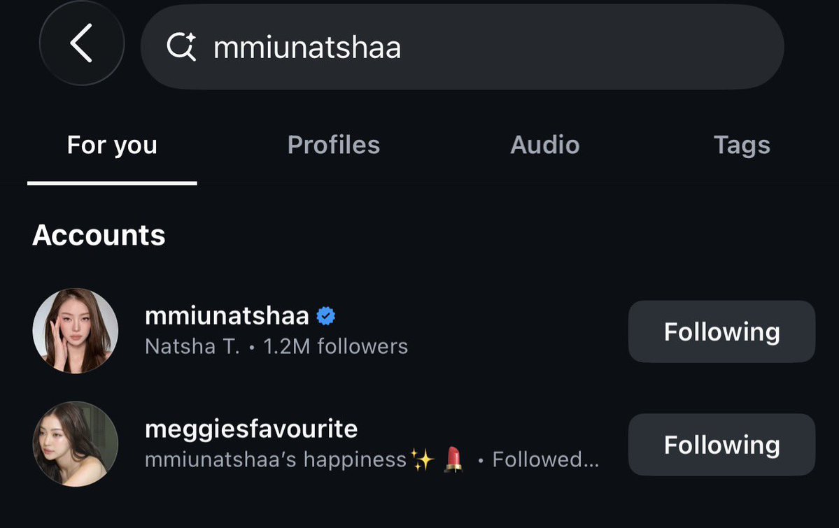 mimininay's tweet photo. ช่วยไอจีหมิวด้วยงับบบ
เสิร์ชชื่อไอจี mmiunatshaa ใน google และ ig ด้วยการพิมพ์ ทุกตัวอักษร แล้วกดค้นหา ดู profile สักพักหนึ่ง เพื่อเปิดการมองเห็น ให้แอคน้องหายติดเงาก่อน 🥹🥹

#หมิวณัชชา #MiuNatsha https://t.co/nYUO5mWUHx