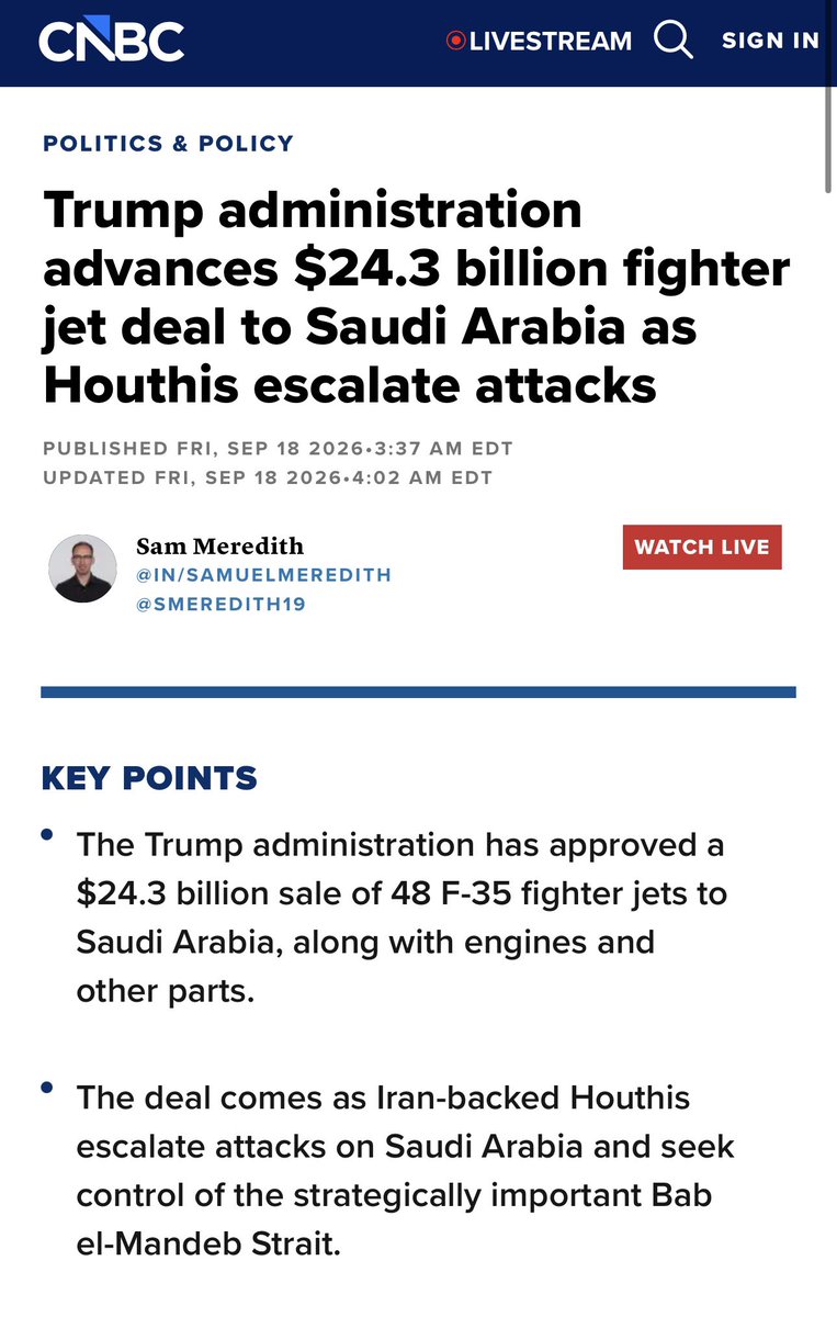 TravisW00355570's tweet photo. @LauraLoomer So why is Trump providing Muslims with weapons?? https://t.co/fPOajYFypW
