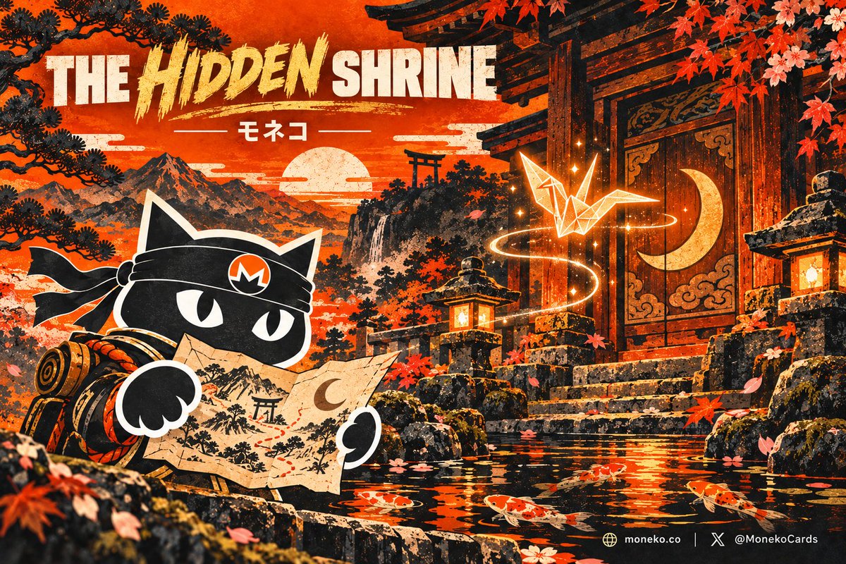 MonekoCards's tweet photo. The crescent on the map matched the mark on the door.

The cranes stopped.
The koi went still.
Then something behind the shrine began to purr.

Would you open it?

solana:82CfUnavgMwUzY1UkUnWpqKMRPqoBuSb15VnEjn1yx9a モネコ
https://t.co/4x9XYidIvU https://t.co/JpMHr3sgxT