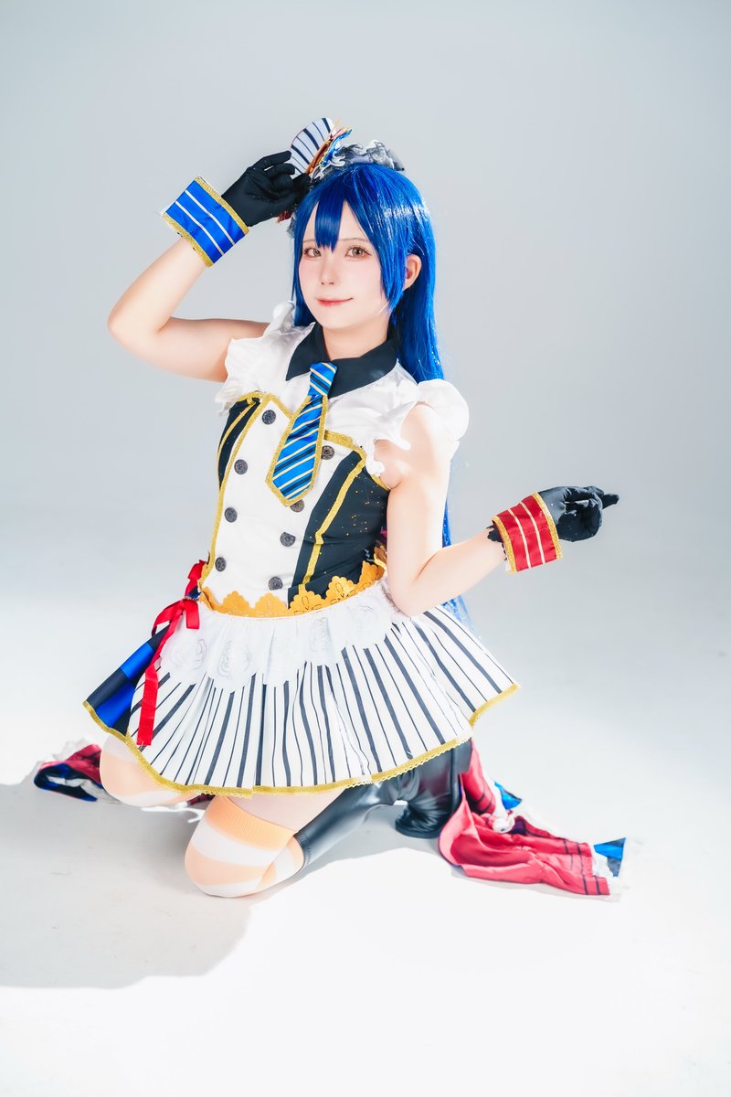 k_uru35p's tweet photo. Cosplay

ラブライブ
   カフェメイド覚醒後 / 園田海未 ☕*

photo* @miz_photo0522 
studio* @x_fujistudio_x 
 #loveliveCosplay 
#令和のカフェメイド覚醒併せ https://t.co/4IDwwk5FRb