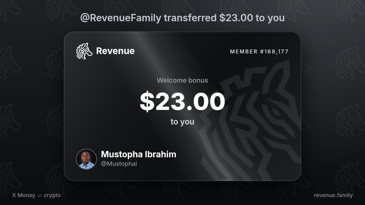 Mustophal's tweet photo. Saw the number. $23.00 from @RevenueFamily https://t.co/iGaoyW5HKp