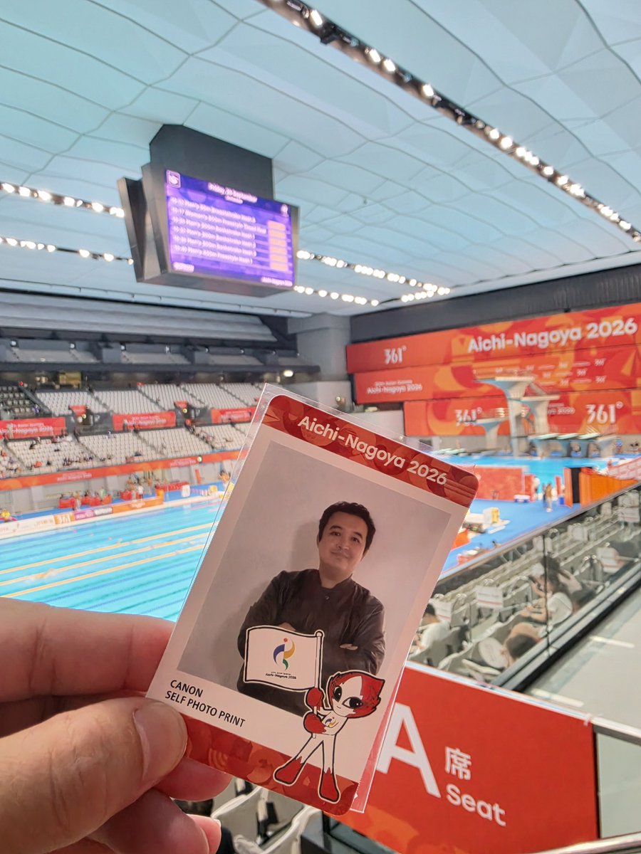hardsai's tweet photo. One Moment in Time. 🥇🥈🥉
Experiencing “Asian Games 2026” in Japan 🇯🇵💪
 🏊‍♂️ Tokyo Aquatics Centre https://t.co/717Tqimk5O