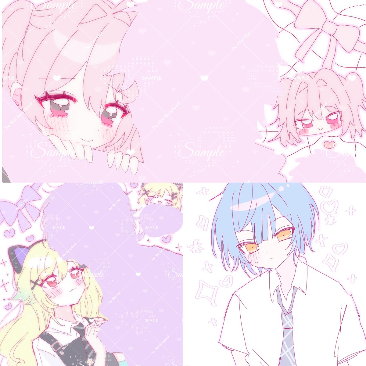0usatama0's tweet photo. ♡ 夢絵企画 ♡
 
🍓参加方法┊︎RT＋フォロー
🍓当選者数┊︎2名様
🍓締切┊︎ポスト削除まで

コテ同・コテ単・創作・夢◎
夢絵の場合は、お相手様を隠してサンプル使用させていただきます🐱💭
お気軽にご参加くださいませ✨

 #夢絵企画  #夢絵無償企画 https://t.co/6bV2KnKd4u