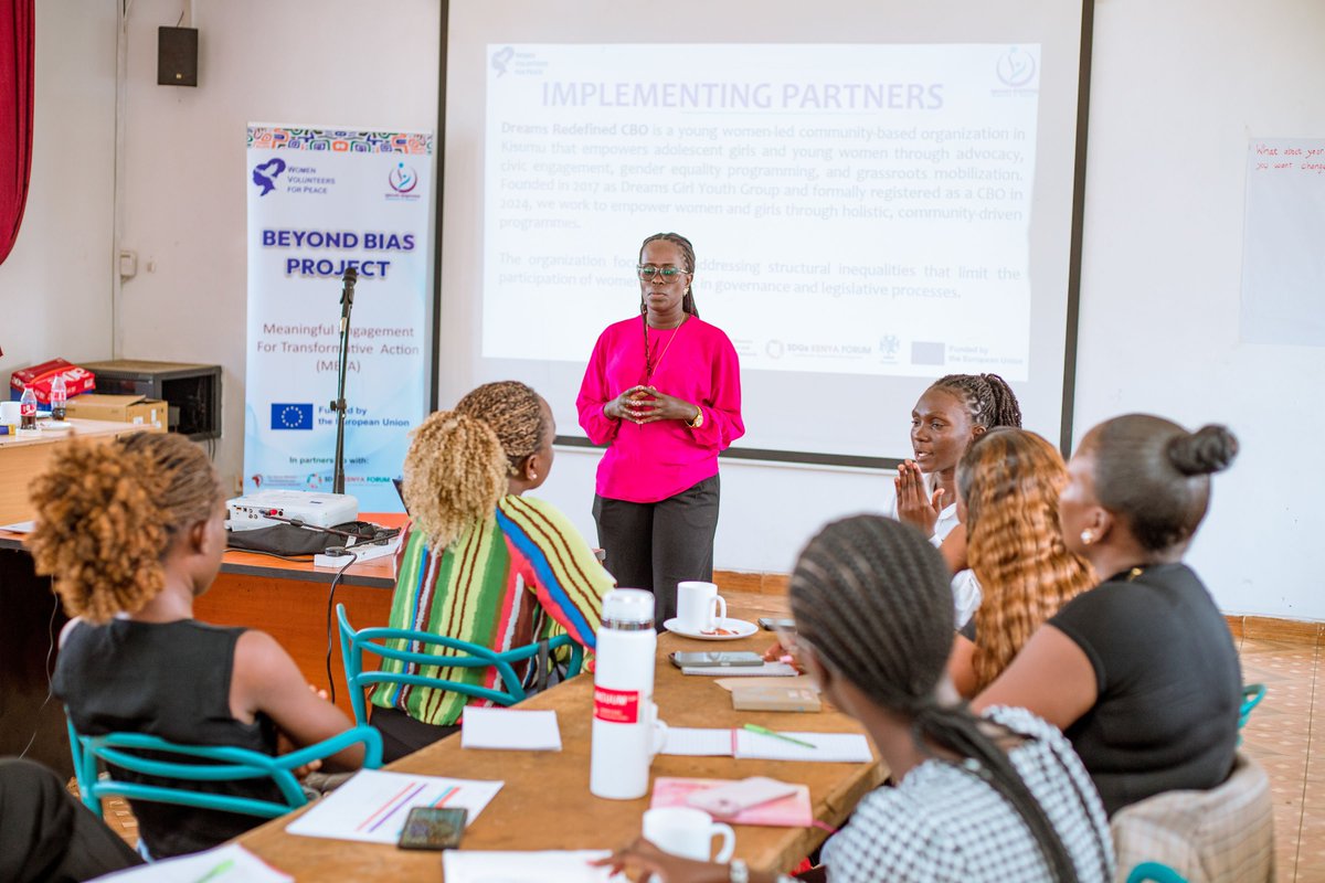 DreamsGirlsYou1's tweet photo. Day 1 of the 3-day SMART Policy Advocacy Workshop united 30 youth from Kisumu’s 8 subcounties under the Beyond Bias Project.
Advocates mastered stakeholder engagement &amp; Problem Tree Analysis, building a solid foundation to drive sustainable policy change.
#BeyondBias @FemnetProg https://t.co/c4YooUjPa0
