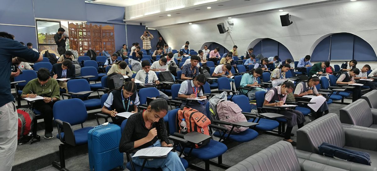 InfoGujcost's tweet photo. #NationalScienceSeminar (NSS) is an initiative of the National Council of Science Museums (#NCSM), Ministry of Culture, Govt. of India.   

#GUJCOST is the nodal agency for conducting District & State Level Science Seminars in Gujarat. State Level #NSS organized on 30th September 2026 @GujScienceCity

Heartiest congratulations to our young achievers Swara P. Patel (Gandhinagar), Dhawani Mayurbhai Vaishnani (Junagadh) and Khushi B. Patel (Anand) for their outstanding achievement on the theme “Indian Energy Basket 2047: Prospects and Challenges.”   

Among winners, Swara P. Patel will represent #Gujarat at the National Level at National Science Centre, Delhi, on 30 October 2026.   

Go ahead and #shine bright on the #national stage !
