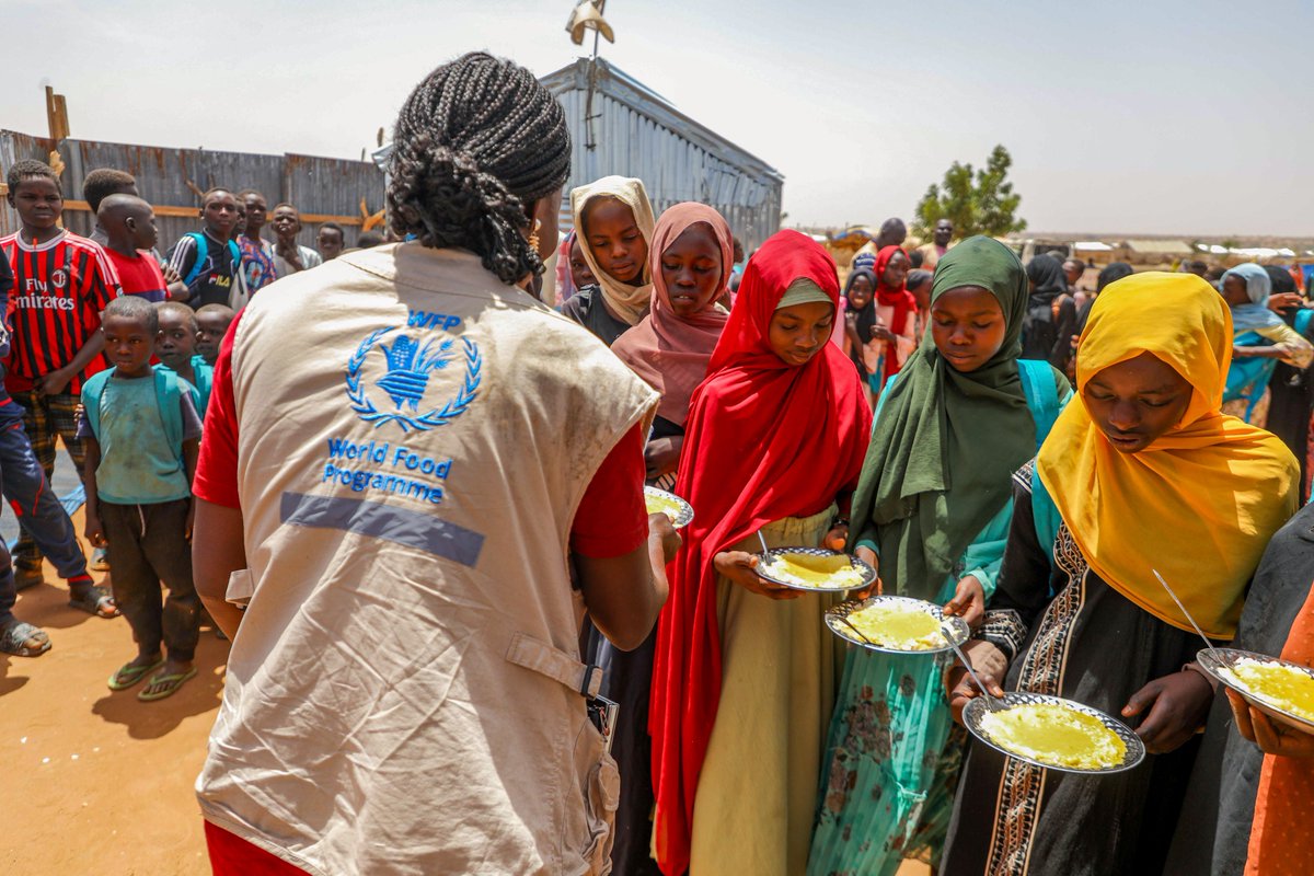 WFP_Chad's tweet photo. Aujourd’hui c’est la grande rentrée scolaire 2026-2027 !
Le PAM, à travers les cantines scolaires, fournira chaque jour à plus de 315 000 élèves des repas chauds et nutritifs dans plus de 460 écoles.

Les assiettes seront garnies de céréales et de légumes cultivés et récoltés par les communautés locales, créant un cercle vertueux qui soutient les petits producteurs tout en offrant aux élèves une alimentation saine et nutritive. L’an dernier, plus de 1 250 tonnes de produits locaux ont ainsi été achetées auprès de producteurs locaux. 

Merci au gouvernement du Tchad et à nos généreux donateurs qui rendent cette initiative possible. @francediplo @FranceauTchad, @MofaJapan_en  @CanadaDev @BMZ_Bund  @NorwayUN  @GPforEducation, @EduCannotWait, @Ch_JesusChrist, @Ulkoministerio.