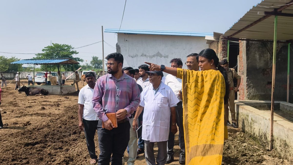 DM_Etah's tweet photo. अस्थायी गौ आश्रय स्थल मलावन का निरीक्षण कर गौवंश के संरक्षण, चारा-पानी, साफ-सफाई एवं व्यवस्थाओं का जायजा लिया गया। संबंधित अधिकारियों को गौवंश की समुचित देखभाल एवं व्यवस्थाओं को बेहतर बनाए रखने हेतु आवश्यक दिशा-निर्देश दिए गए।
@CMOfficeUP @UPGovt @CommissionerAligarh @InfoDeptUP https://t.co/EVkVyX6RWE