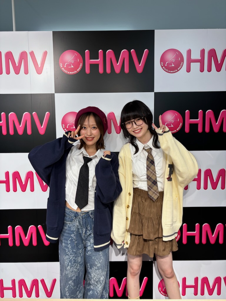 HMV_Sapporo's tweet photo. 【モーニング娘。'26】

『Lonely...But not Alone／YesかNoか私か』発売記念
トーク＆お見送り会 無事終了しました✨

イベント後のとっても可愛い
お二人のお写真をどうぞ📸

ご来店ありがとうございました💜💙

#モーニング娘26 #morningmusume26
#ハロプロ #Helloproject https://t.co/LHr72tmwSu