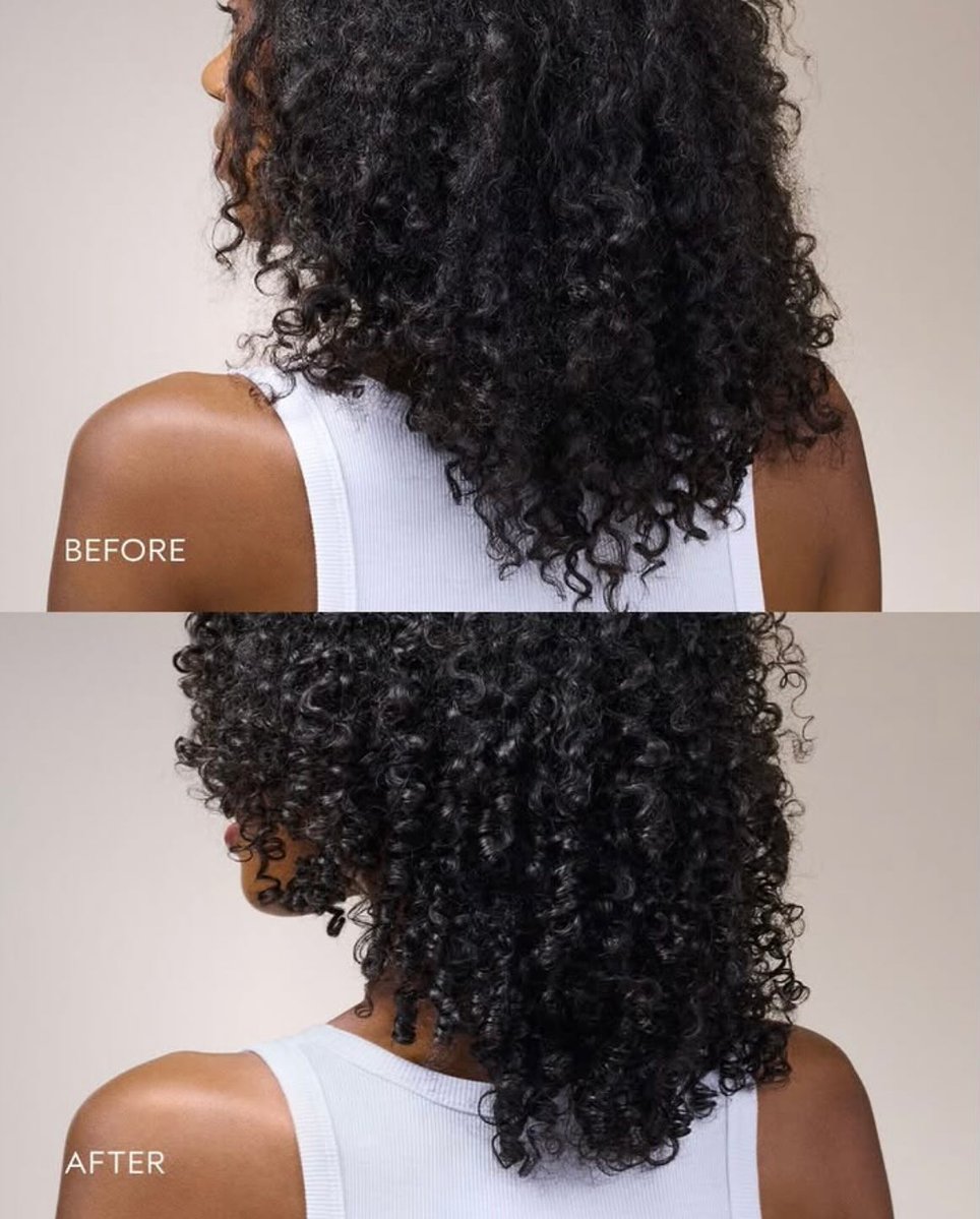 la_bevy's tweet photo. Spot the difference! With the Be Curly Advanced routine, your curls will never look the same again: instant, long-lasting frizz control, softness, and shine. See it to believe it! https://t.co/IDFHwTLW9y