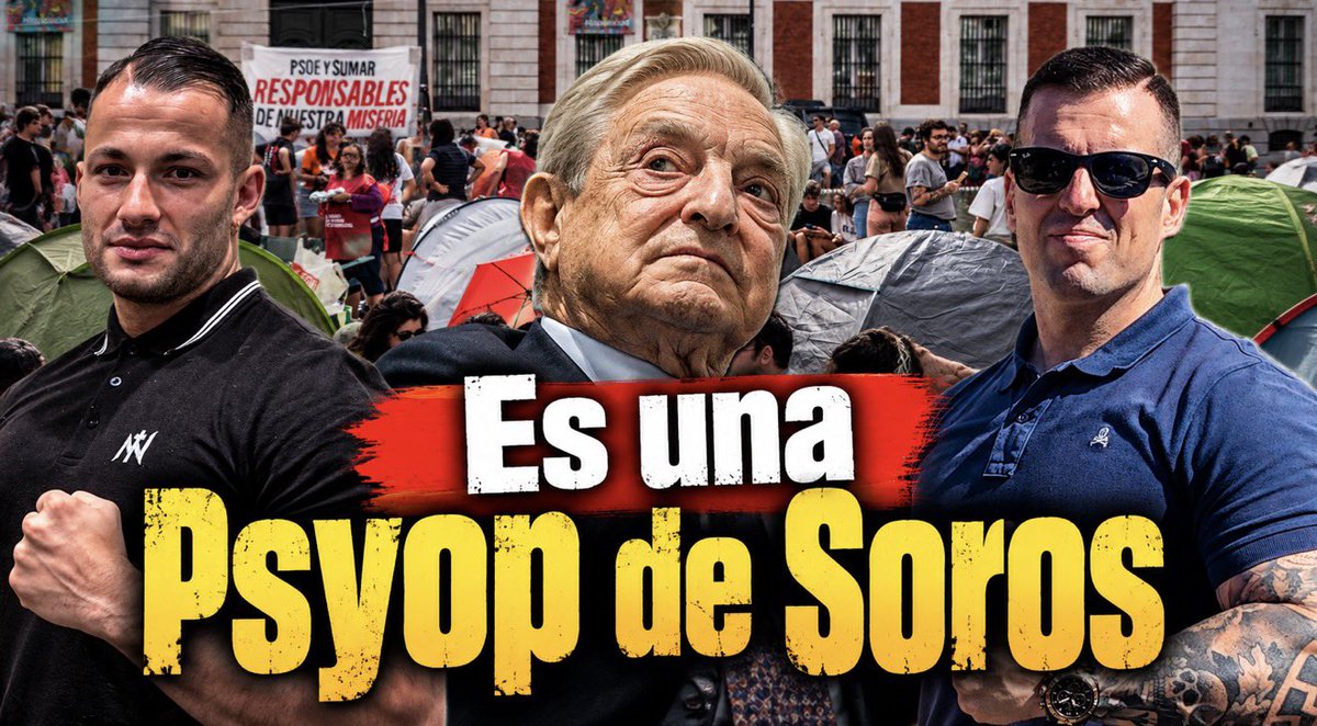 Albertopugilat's tweet photo. 🔴DIRECTO HOY A LAS 21.30

Analizamos con @unaRanaBaneada cómo la acampada perrolaútica de Sol es una psyop para que los pequeños propietarios terminen vendiendo sus propiedades a los fondos de inversión.
👇👇👇
https://t.co/SAsnc2PjAX https://t.co/EPpp4VKJBy