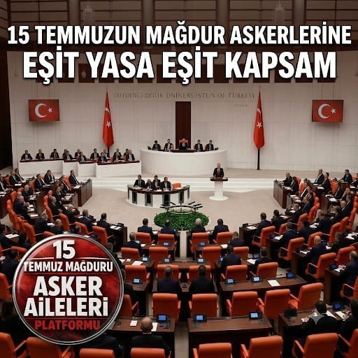 KuruHasibe46184's tweet photo. @avidrissahin https://t.co/0vVCndLlFx…
Sayın Cumhurbaşkanımıza,
Devlet Büyüklerimize,
Türkiye Büyük Millet Meclisimize açık mektubumuzdur.
#15TemmuzunMağdurAskerleri yeni yasama yılında ADALET BEKLİYOR 

@RTErdogan @TBMMresmi
@TBMMGenelKurulu @NumanKurtulmus @abakingurlek @adalet_bakanlik https://t.co/j6yadN5Fyj