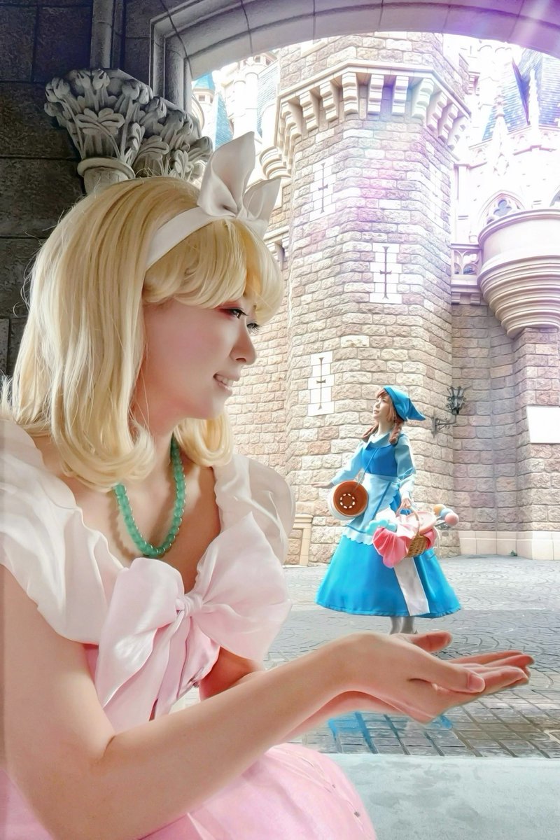 rapneco_disney's tweet photo. 🏰シンデレラ🏰

素敵なドレスをありがとうネズミさん🐭🪡🎀
#Dハロ仮装
#Dハロ仮装2026 https://t.co/xRU6fXHGru