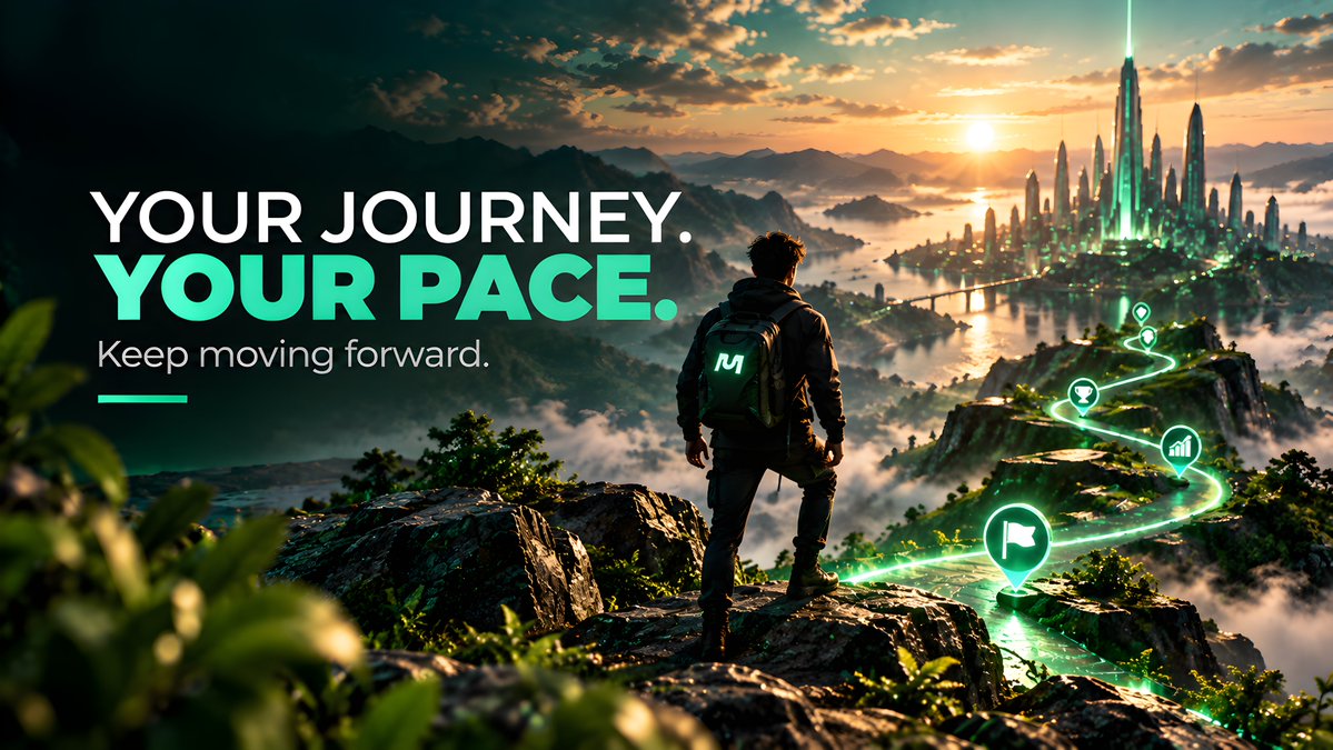 uormapp's tweet photo. Your Journey. Your Pace.
Every miner has a different journey. What matters is taking that first step, staying active, and moving forward at your own pace.
With $UORM, your mining journey starts with a simple step and grows with every session.
Your journey starts here.
#UORM #MobileMining #Crypto