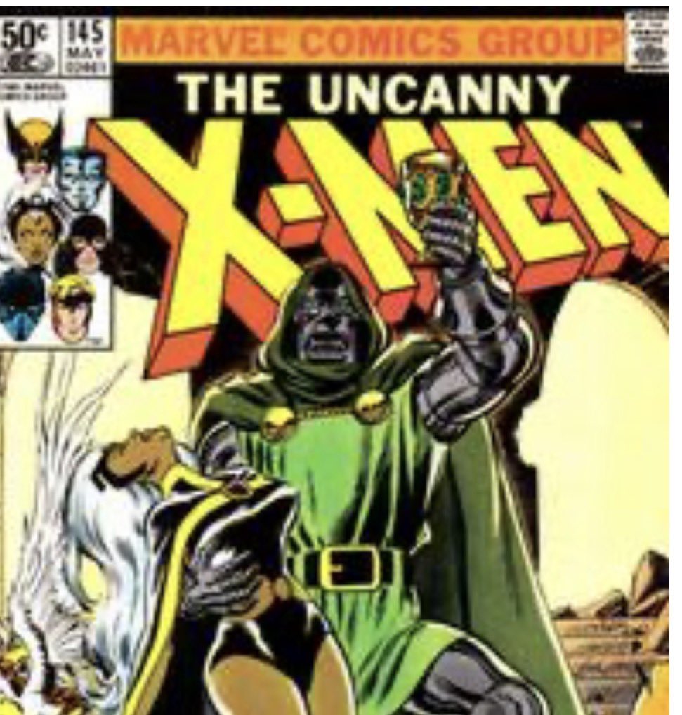 Relatively_Geek's tweet photo. In this mutant-rific Episode 64 of Doomspeak, @ProfessorAlan discusses the first issue of a three-part Doom vs X-Men storyline from 1981. 

This is the first time that Doom ever faced down the mutant menace. 

Uncanny X-Men 145

https://t.co/JBGIsYbBnt https://t.co/bCGo2Vo5Pw