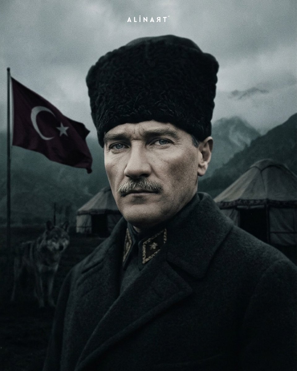 AlinartAi's tweet photo. ''Ülkeniz sizindir, Türklerindir. Bu ülke tarihte Türk’tü, bugün de Türk’tür ve sonsuza dek Türk olarak yaşayacaktır.''

- Başbuğ Atatürk https://t.co/qjphg5Pe8B