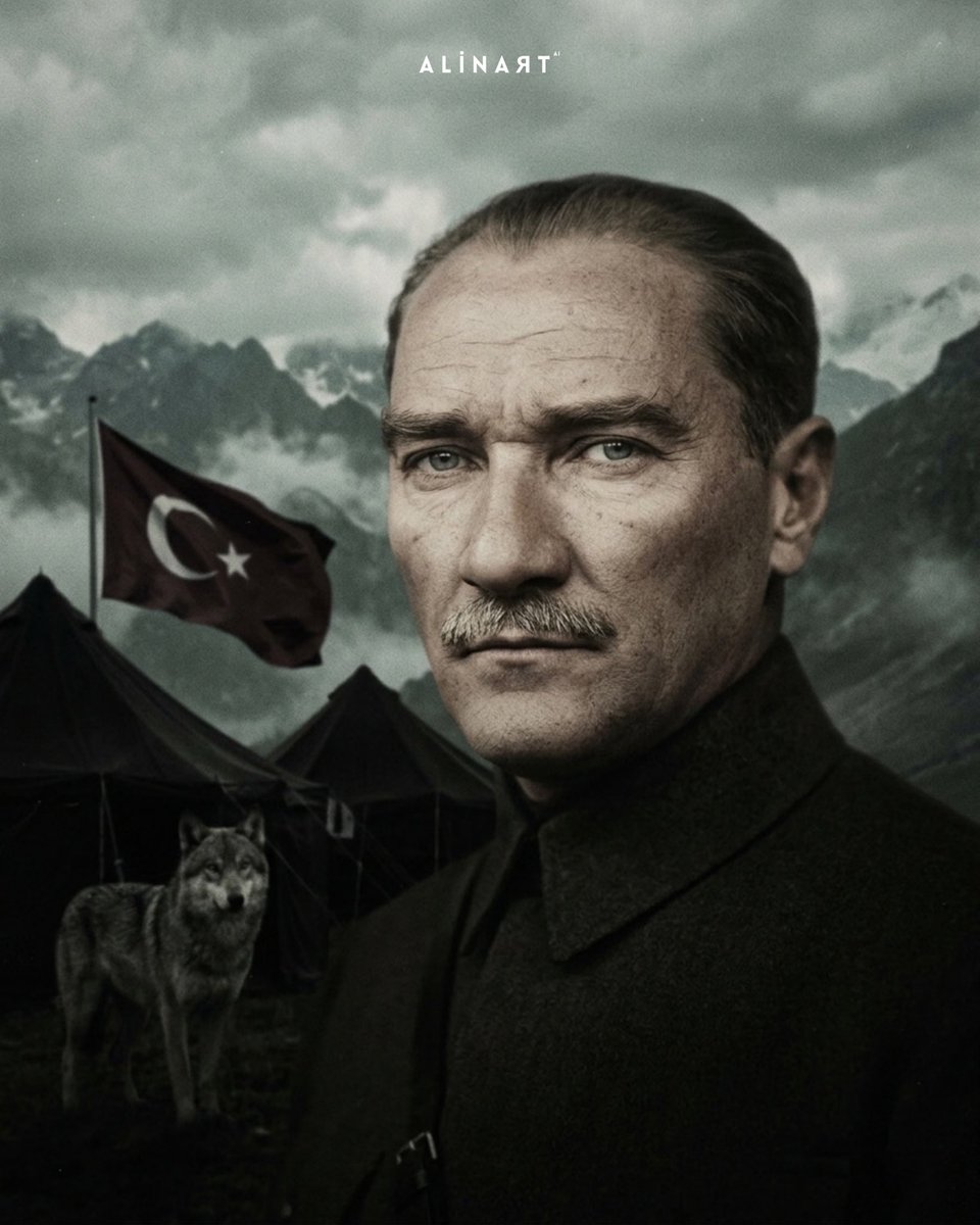 AlinartAi's tweet photo. ''Ülkeniz sizindir, Türklerindir. Bu ülke tarihte Türk’tü, bugün de Türk’tür ve sonsuza dek Türk olarak yaşayacaktır.''

- Başbuğ Atatürk https://t.co/qjphg5Pe8B