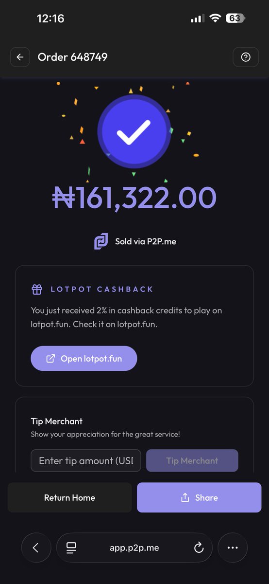 0xBabywhale5's tweet photo. People are still using CEXs to off-ramp crypto to Naira in big 2026. 🤌🤌

Then comes the same old headache:
You send the crypto.
Someone disappears with your money.
Or they send only part of the payment and you’re left deciding whether to take the L.

Why are we still doing this?

With @P2Pdotme, you can buy and sell crypto directly through a non-custodial P2P experience, without handing your funds over to a random buyer or seller.

More control with no middleman drama.

If you’re still struggling to cash out your crypto to Naira, maybe it’s time to try something different.
 👇