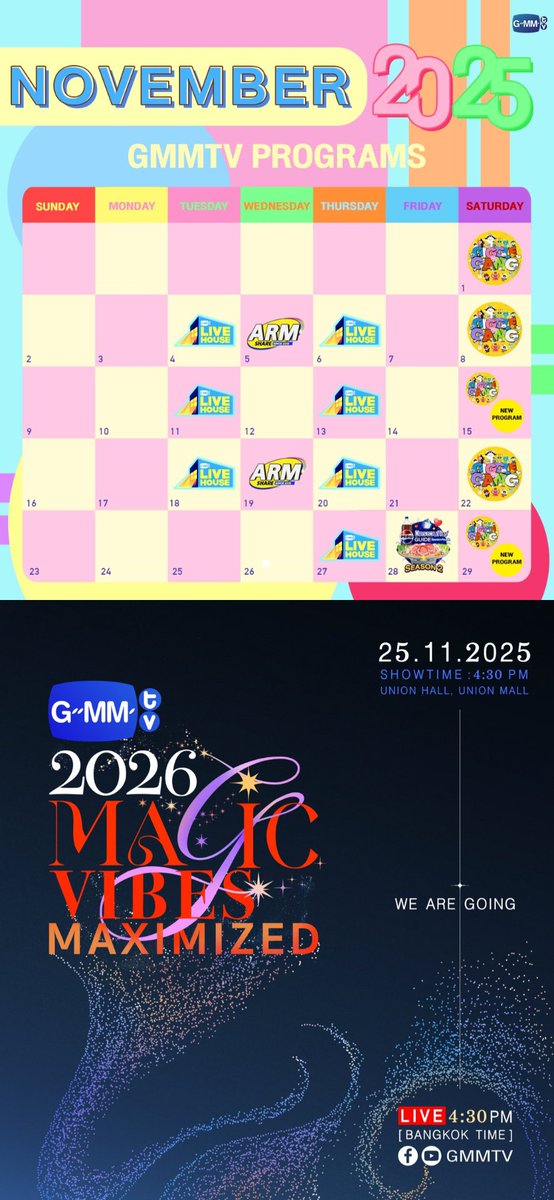 dearestwilly's tweet photo. wait no live house at 13 october?? remember the pattern last year when there is no live house on 25 november end up its the day of gmm26’ 🫪 so is gmm27’ really on 13 october ⁉️🦅 https://t.co/nohacYYrpi