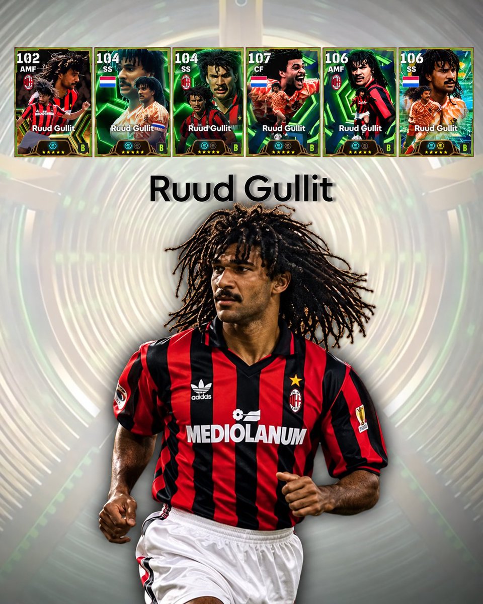 saga83856's tweet photo. The meta card — every new version exceeds the previous one. 😮💨🔥
Who’s the bully? IYKYK. 😈🇳🇱
#eFootball #RuudGullit #Gullit #eFootball2027 https://t.co/j55WIFcxtG