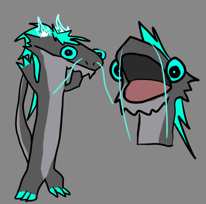 lambda_haotare's tweet photo. good morning everyone i figured out how to show the dragon form but in a limited capacity https://t.co/35wp6DJgPh