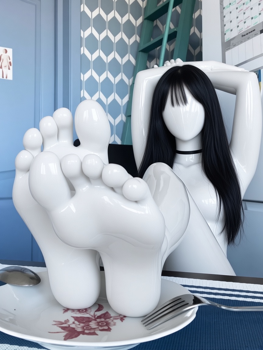 MNQ_KTE_0428_C7's tweet photo. Training my brain to only get turned on and pleasure from looking at superior Plastic beauty 🤍

Humans have and will never reach the levels of perfection a perfectly molded, shaped and glossed plastic form does 🤍😵‍💫

Even such a hot kink for me like feet, is just better this way https://t.co/X7JpbGgsLH