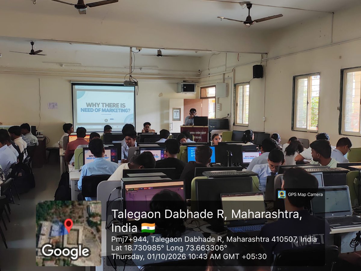 NMIETPUNE's tweet photo. 🚀 Learning Digital Marketing through hands-on experience!

NMIET’s Mechanical Engineering Department conducted a one-day workshop on modern digital marketing tools, featuring practical sessions by Mr. Aditya Telharkar. 💻📱

#NMIET #DigitalMarketing #HandsOnLearning https://t.co/4uXJEPQDTy