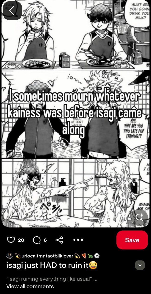 Arieslikesbllk's tweet photo. Why are those shippers so obsessed with portraying Isagi as the 'villain' of their ship bro?

Isagi didn't ruin anything, but y'all are definitely ruining your ship's reputation with your ass opinions #sorrynotsorry https://t.co/iNIo5Rgbcj