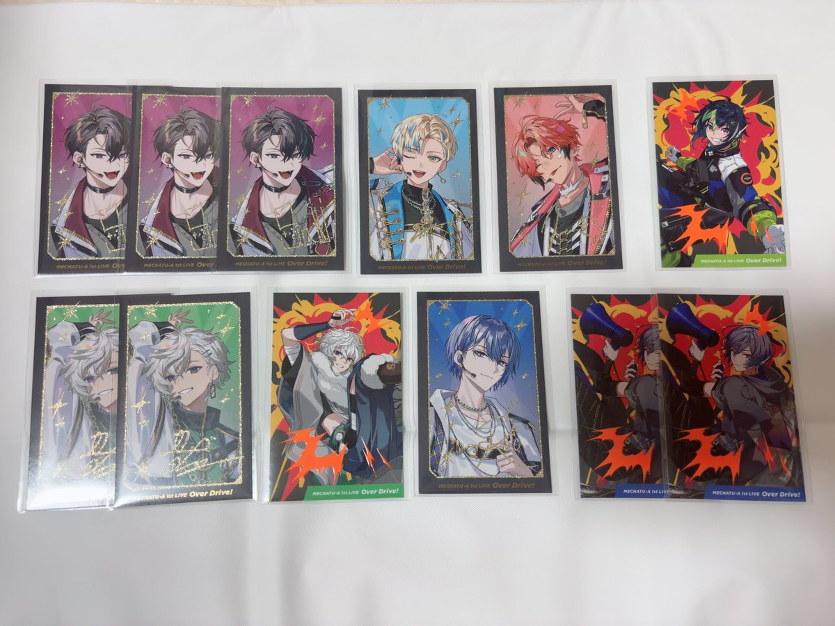 torihiki_xov's tweet photo. 【交換】にじさんじ MECHATU-A 1st LIVE Over Drive! ランダムカード チェキ 1st Mini Album On Deck! Dytica Oriens Over Drive! フォトカード フォトカ

譲 画像のもの

求 西💜

10/10 Kアリーナ現地にて手渡し優先
1枚からでもお気軽にお声掛けください https://t.co/qCMWl5h7PD