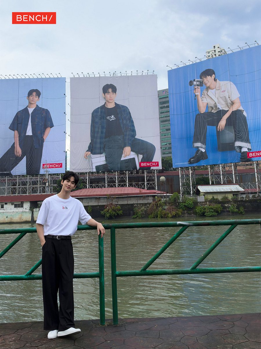 benchtm's tweet photo. Someone handsome stopped by EDSA Guadalupe! 👀 Swing by and say hi to Kim Soo Hyun before #BENCHOurForeverWithYou tomorrow! Don’t forget to tag us. ❤️

#BENCHxKimSooHyun #GlobalBENCHsetter https://t.co/cP7seqCUJE