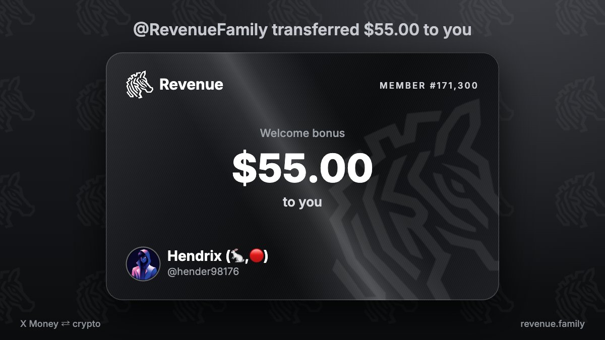 hender98176's tweet photo. @RevenueFamily I have $55.00 from @RevenueFamily waiting https://t.co/URkARKsmoZ