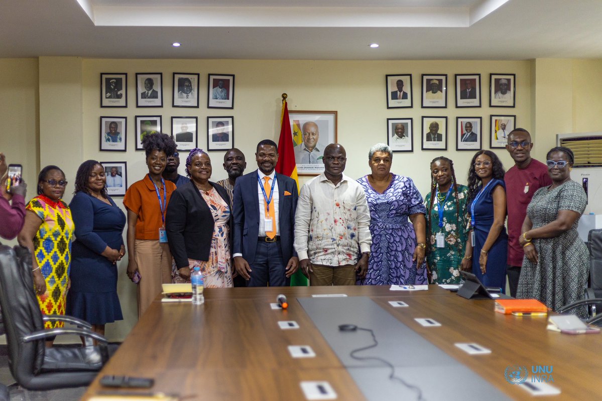 UNUINRA's tweet photo. We look forward to collaborating &amp; partnering with the Ministry of Water, Works &amp; Housing.

With evidence based research,our work is to  inform decisions to address climate impacted disasters in real time. 

A country that does not believe in research will always be firefighting. https://t.co/cxtbbMtQ0x