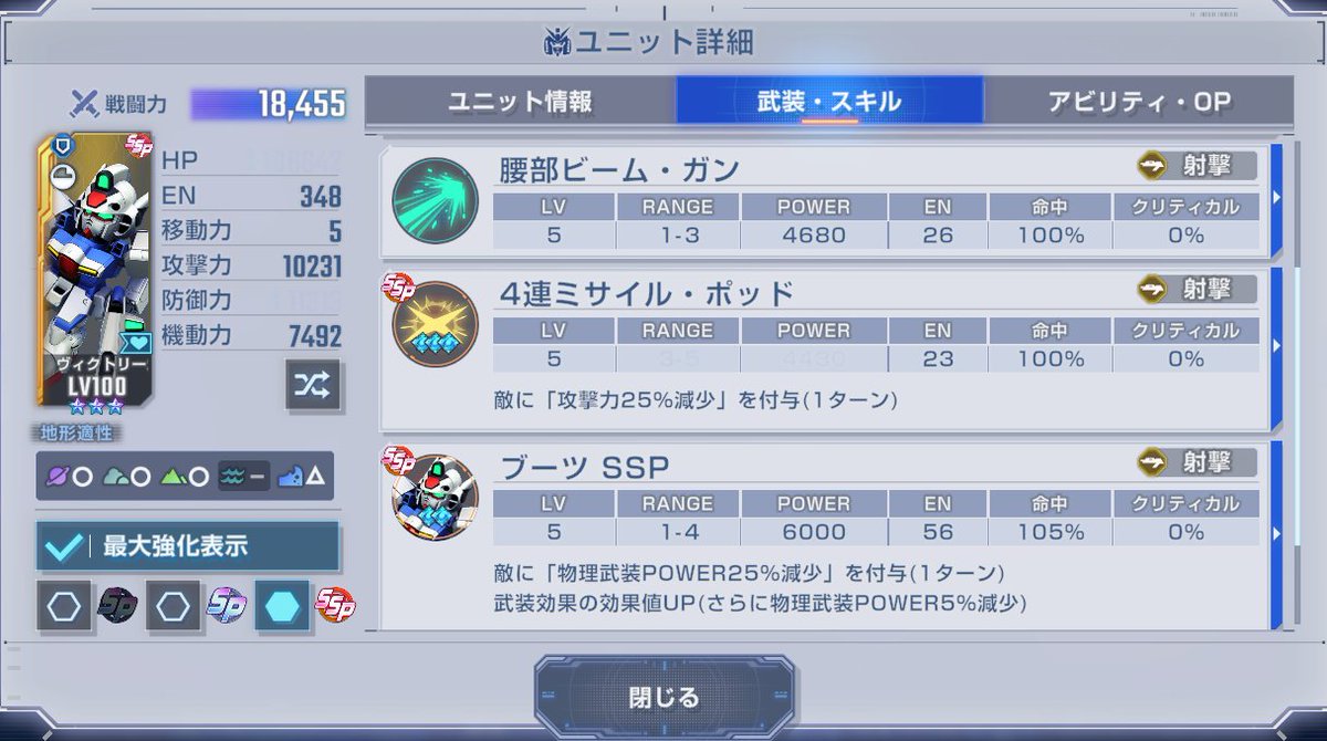 urkartis's tweet photo. ガチャ産の耐久ヘキサはオーソドックスな
武装スタイルなんだなと思ってたら
SSP化でなんか生えてきたんだけど！？
#ジージェネエターナル https://t.co/fZu62E6e8J