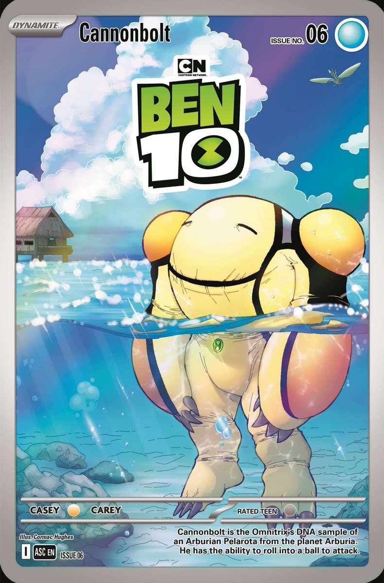 BenTenNews's tweet photo. New blind bag variant covers for Ben 10 #6 from artist Cormac Hughes! https://t.co/AER4nuzqku