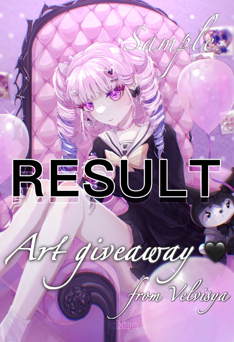 kowereta2's tweet photo. 🖤GIVEAWAY RESULTS🖤

thank you so much to everyone who participated! ♡
the winner is…

🎀 @Sakurajima_ami 🎀

congratulations!! 🖤
please DM me so we can discuss your character! 💌

and don’t worry if you didn’t win this time  - I’ll be hosting more giveaways in the future! https://t.co/7Az5FGwUfC
