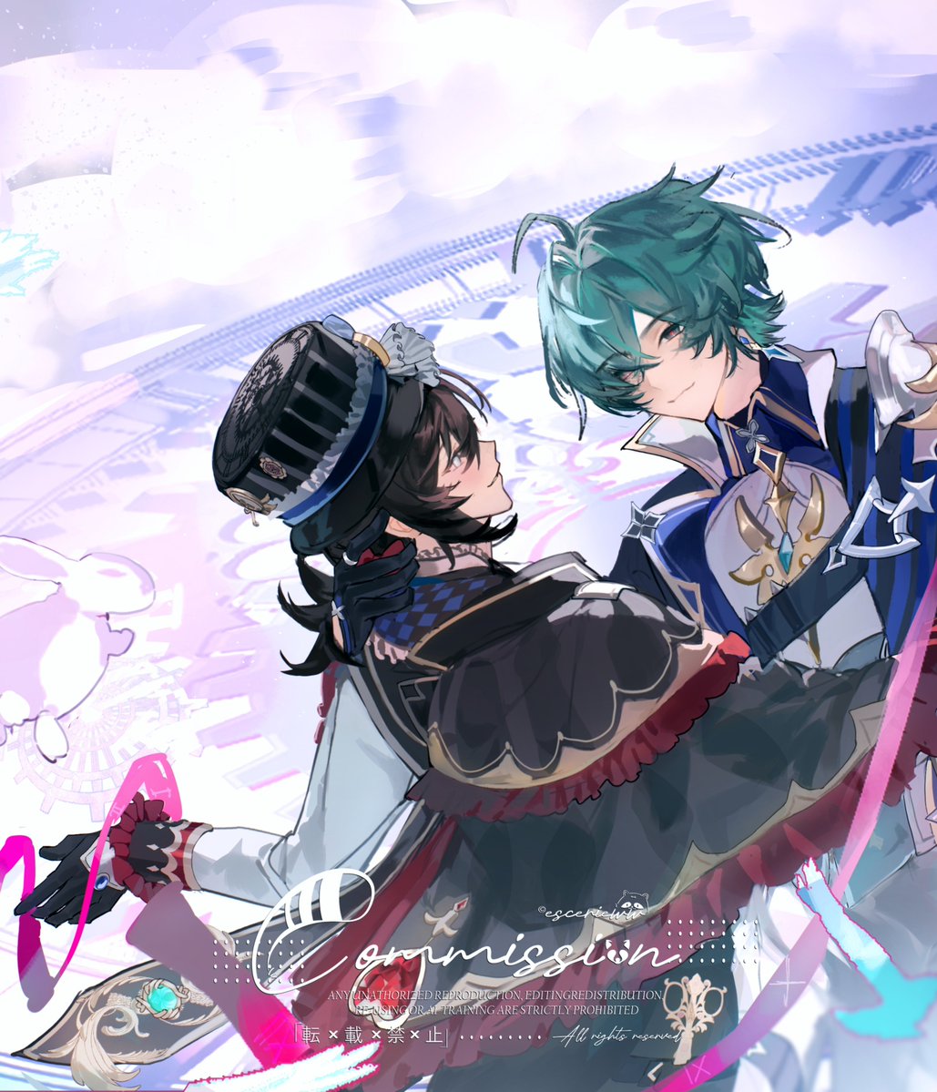 Escerieww's tweet photo. 🖤Cms💚

#commission https://t.co/WskM1NSqac