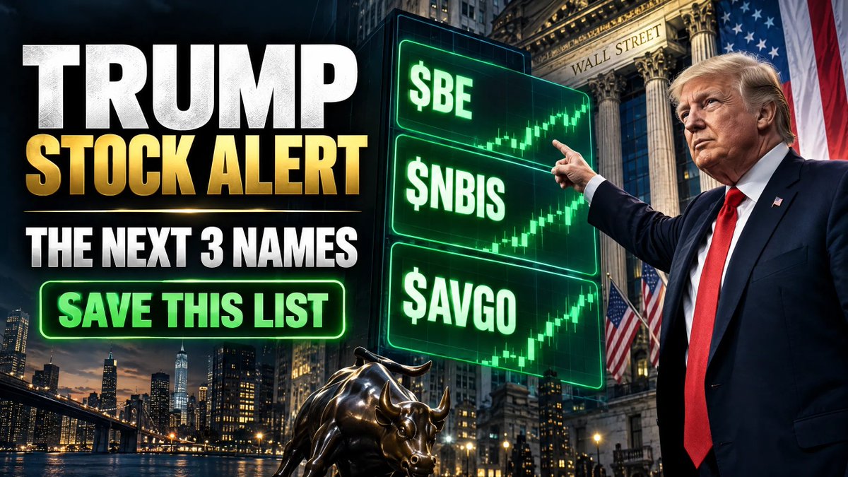 Flyerr_MalcolmX's tweet photo. 🚨 DONALD TRUMP JUST DID IT AGAIN

The market keeps watching the names connected to his latest calls.

So far, the numbers being circulated are:

- $INTC at $38 → +215.79%

- $MU at $310 → +243.55%

- $AMD at $197 → +210.15%

Now the next names on the watchlist are:

- $BE at $276.98

- $NBIS at $235.88

- $AVGO at $351.19

The question is not whether every call will work.

The question is whether the market is underestimating the impact of political attention, strategic industries, and capital flowing into AI, energy, and advanced manufacturing.

These are very different businesses — but they share one common theme:

They sit close to the infrastructure shaping the next decade.

Don’t just chase the headline.

Save the levels.
Track the thesis.
Watch the execution.

Then come back and see which names actually delivered.

If you are not following with notifications turned on, you might miss the next alert.

*The prices and performance figures above are claims circulating in the source post and should be independently verified. Not financial advice. DYOR.*
